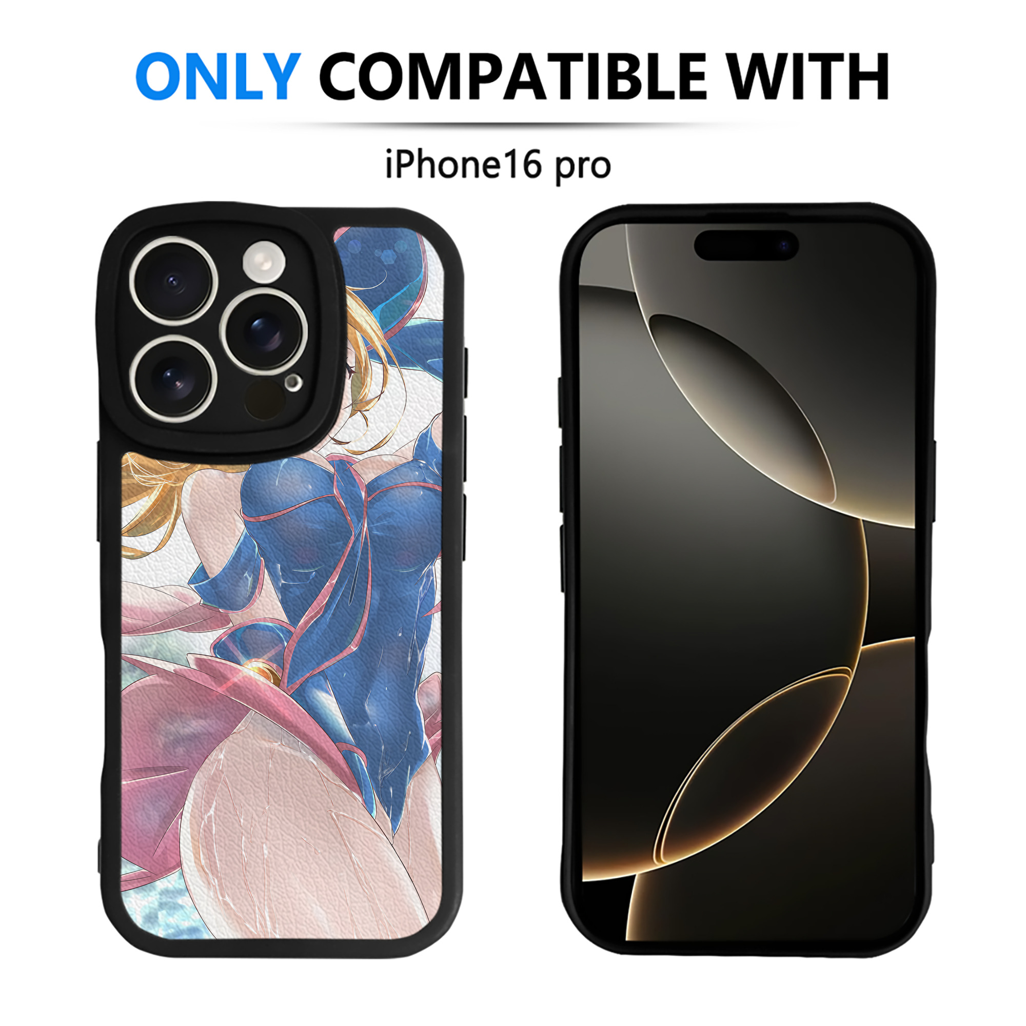 （画像用） 遊☆戯☆王 Yu-Gi-Oh! 【iPhone 16シリーズ対応】シリコンスマホケース（レザー調） 材質：シリコン